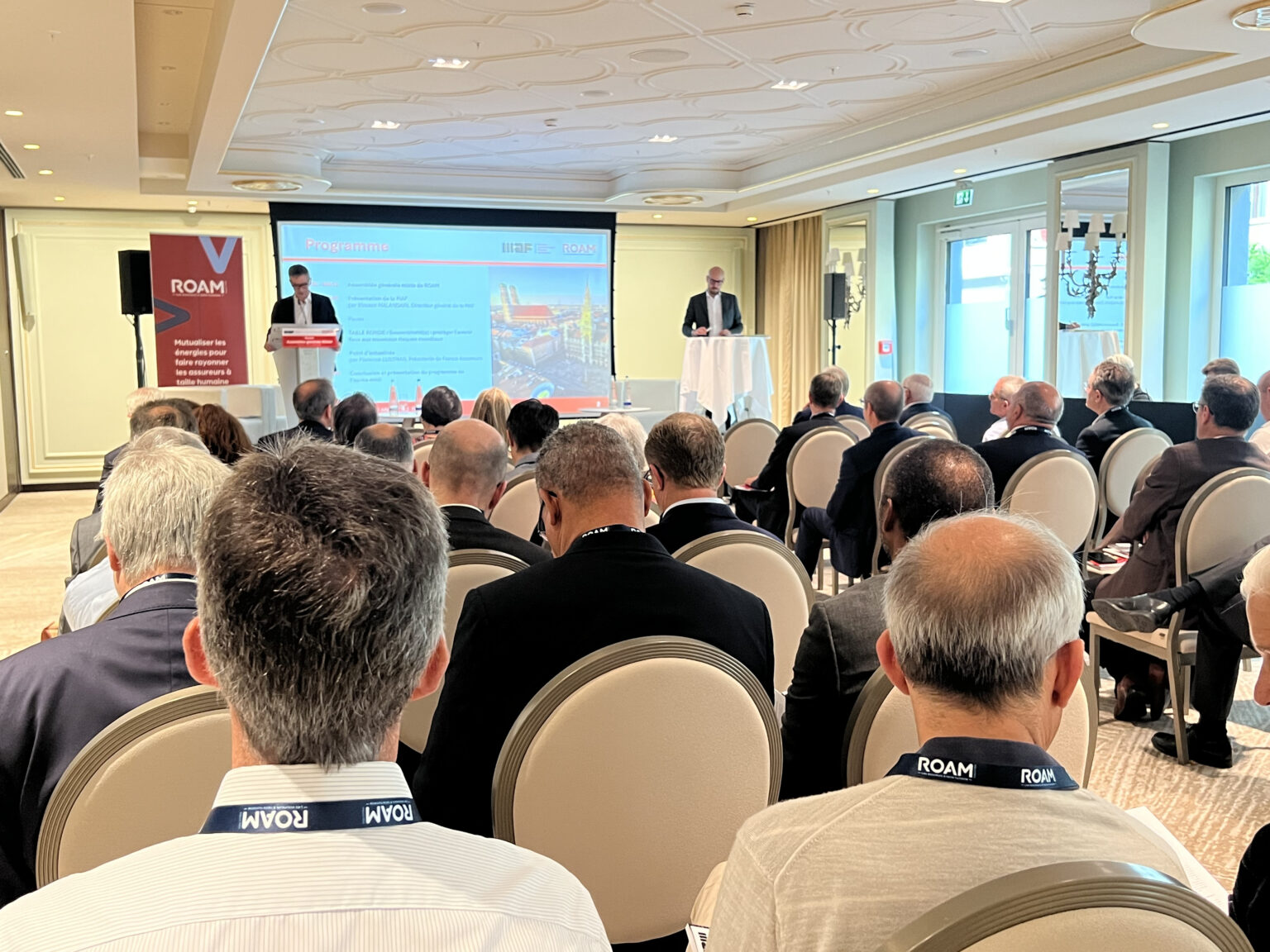 Les participants en plénière de la Convention annuelle ROAM 2026 à Munich