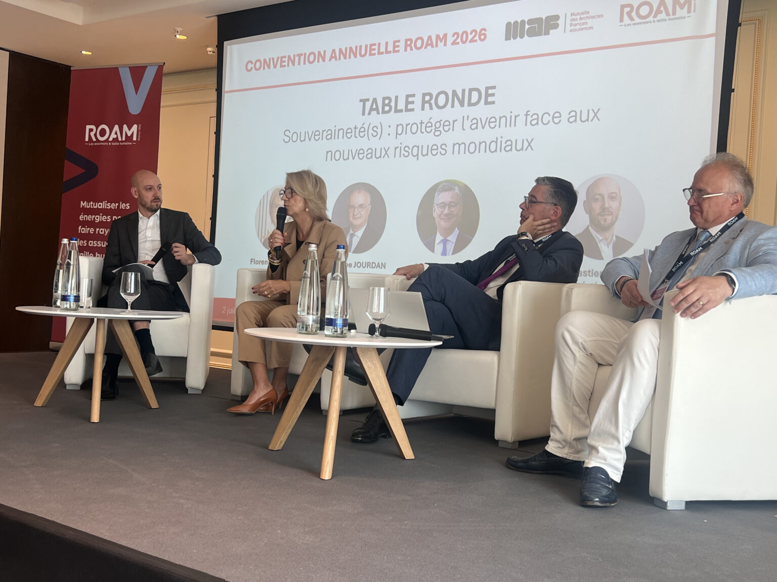 Table ronde « Souveraineté(s) : protéger l’avenir face aux nouveaux risques mondiaux » de la Convention annuelle ROAM 2026 à Munich