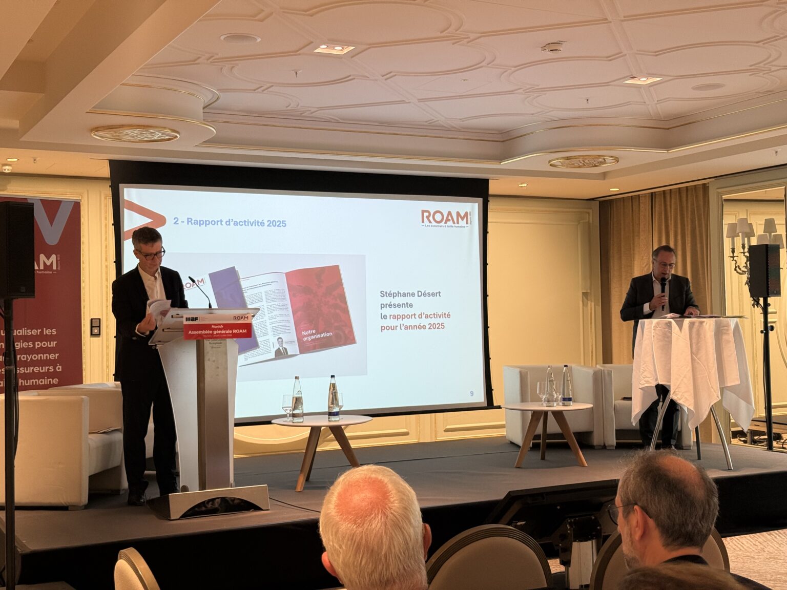 Présentation du rapport d’activité 2025 lors de la Convention annuelle ROAM 2026 à Munich
